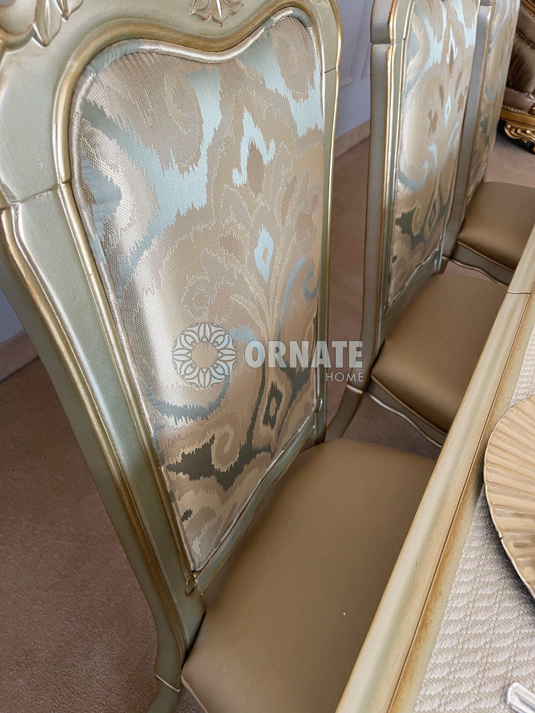 Dresden Gold Patina & Bone Side Chair (Set of 2) - Ornate Home