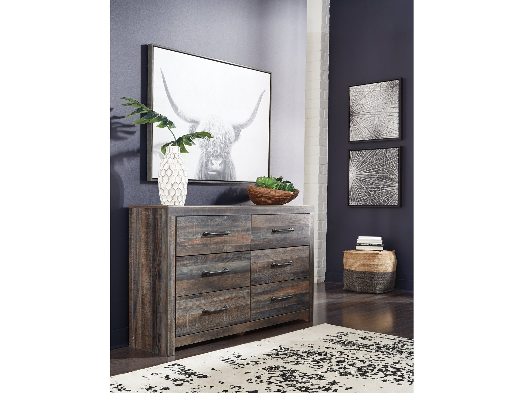 Drystan Multi Tone Dresser - Ornate Home