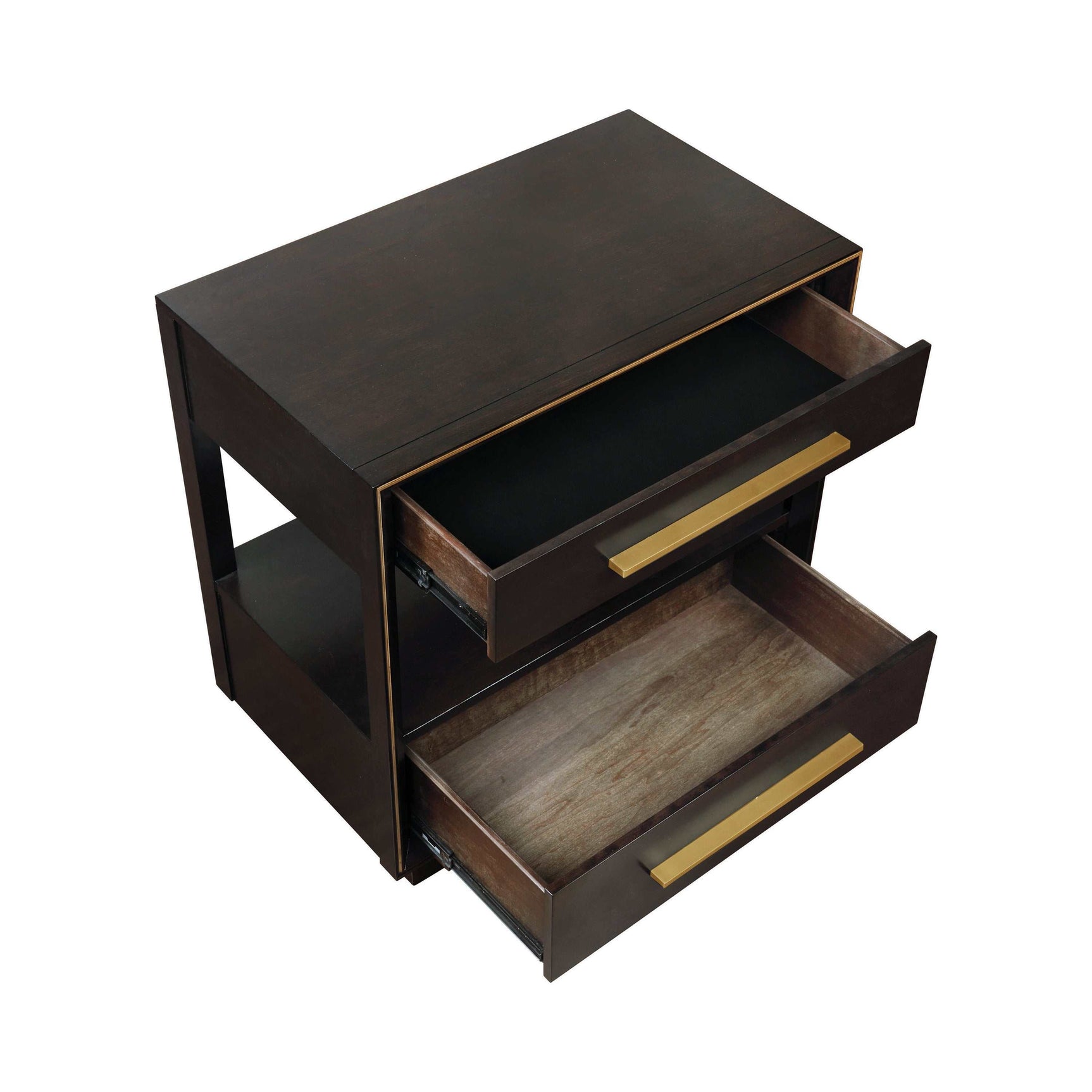 Durango Smoked Peppercorn Nightstand - Ornate Home