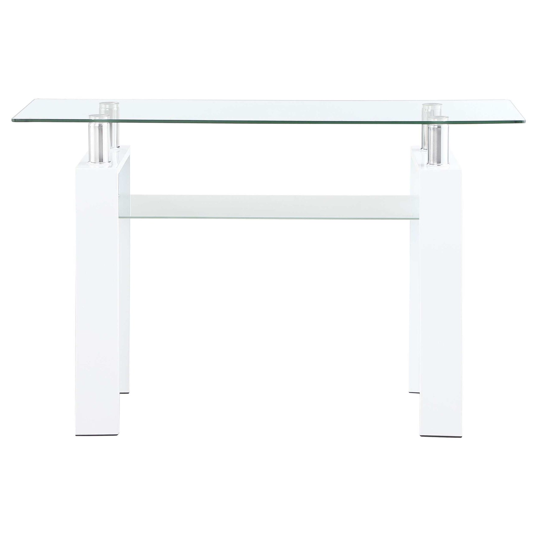Dyer White Sofa Table - Ornate Home