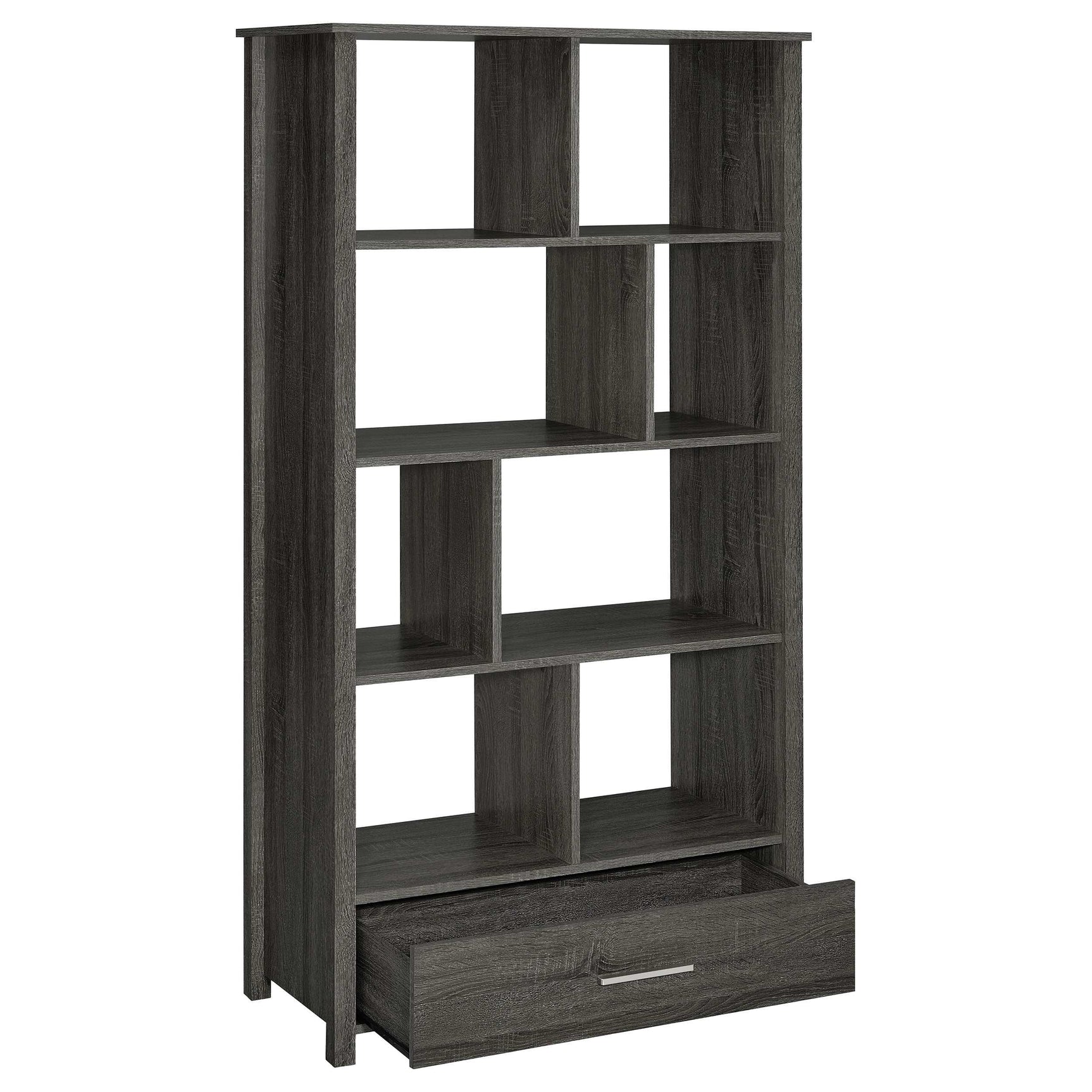 Dylan Weathered Grey Bookcase - Ornate Home
