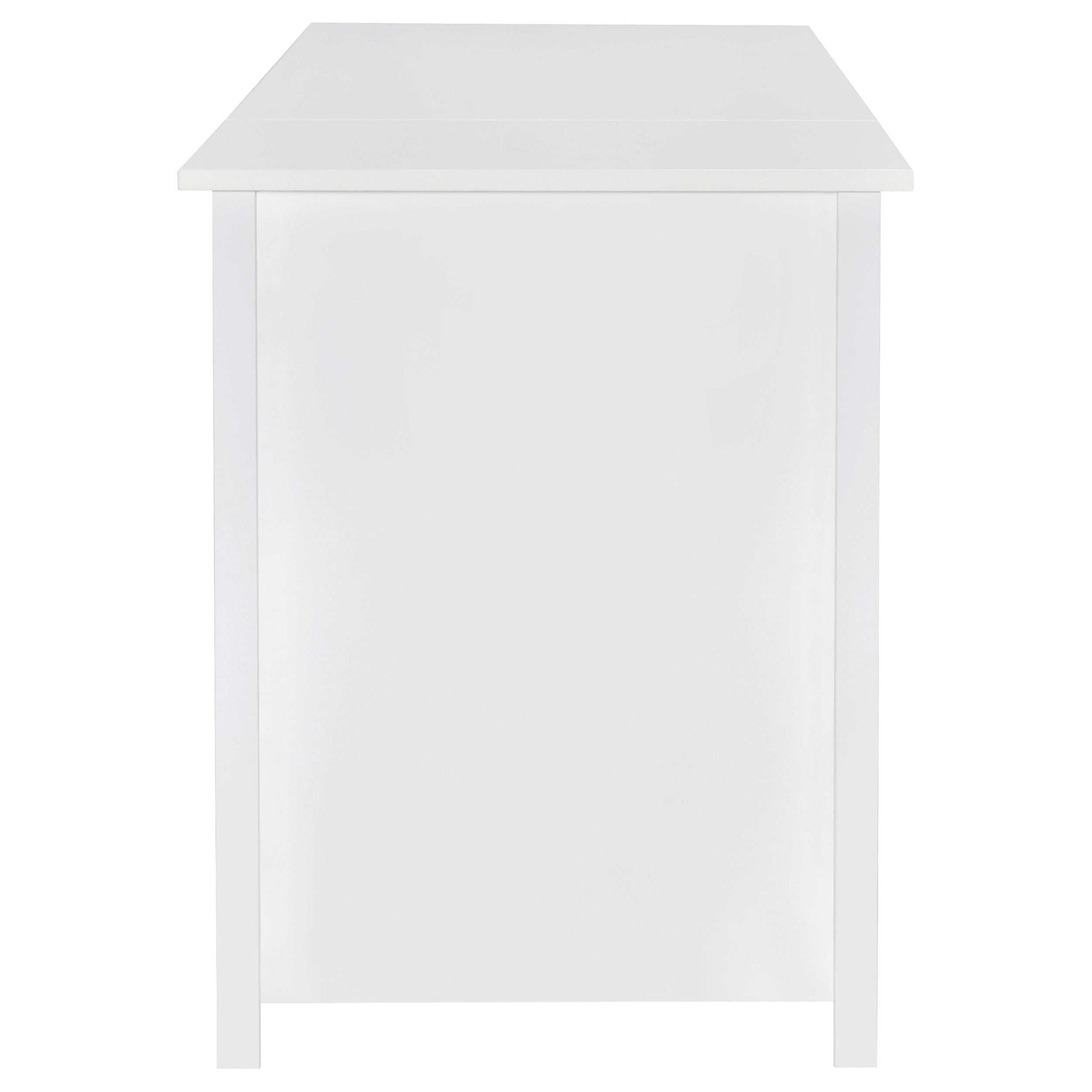 Dylan White High Gloss Lift Top Computer Desk - Ornate Home