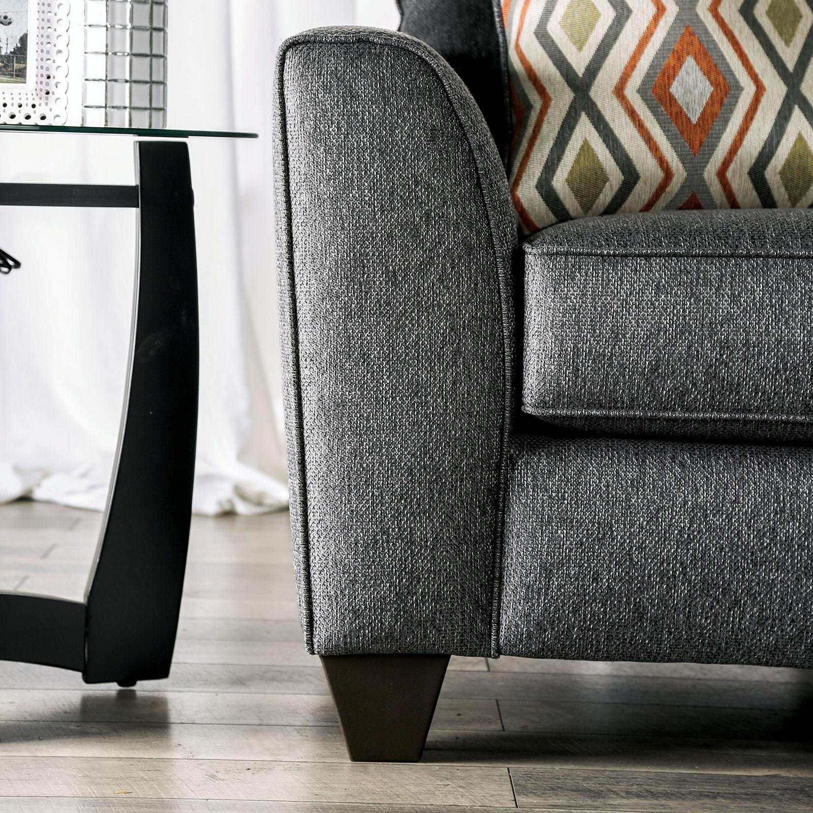 Earl Gray L Shape Sectional Sofa - Ornate Home