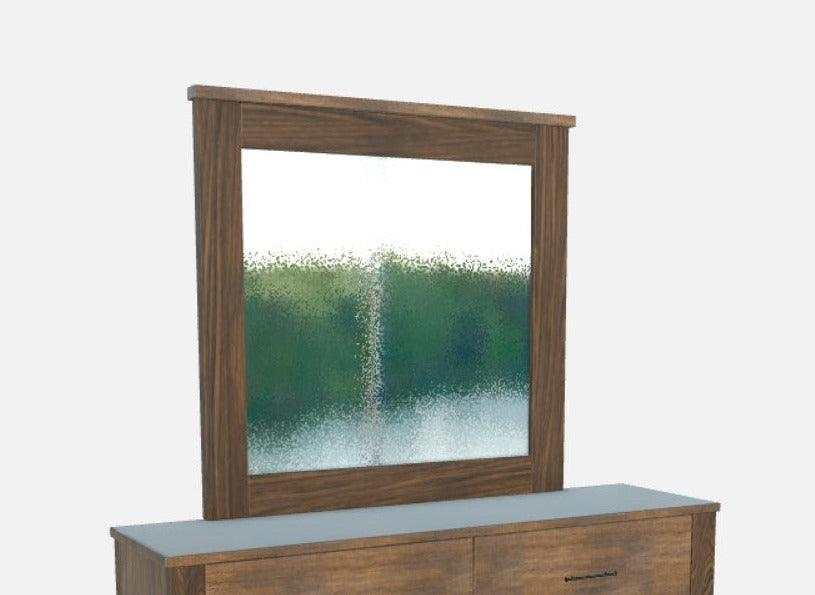 Elkton Antique Oak Mirror - Ornate Home