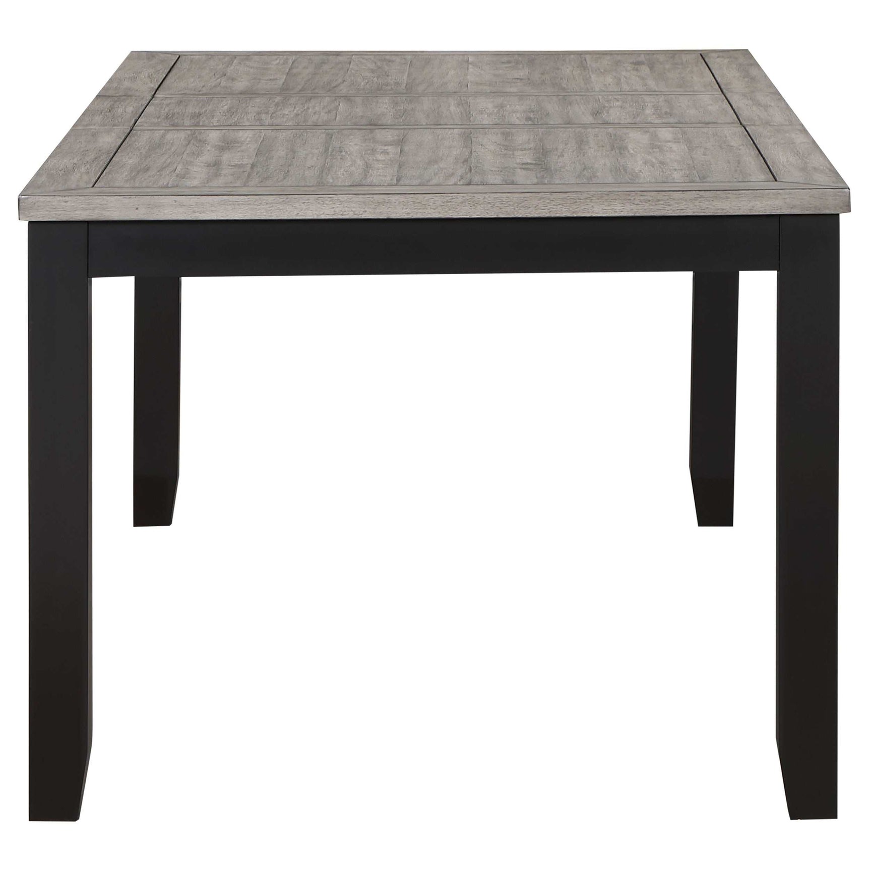 Elodie Grey / Black Dining Table - Ornate Home