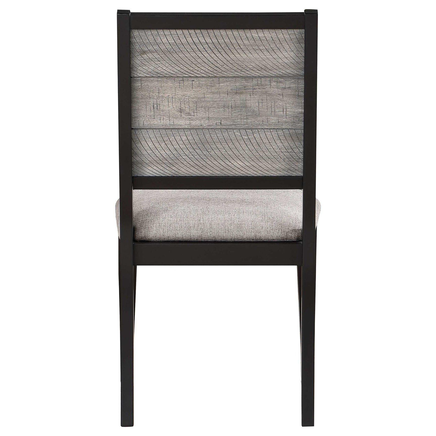 Elodie Grey / Black Side Chair (Set of 2) - Ornate Home