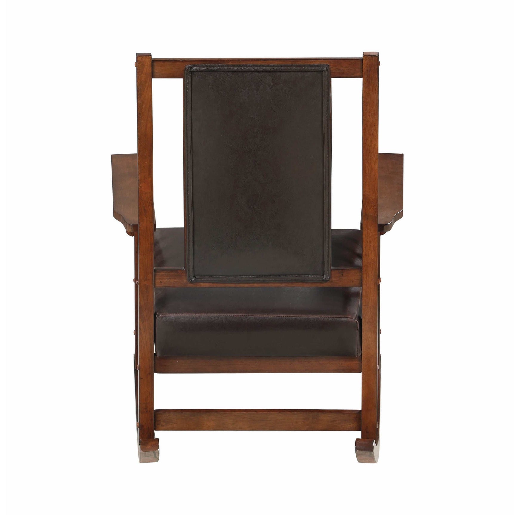 Elwood Tobacco & Dark Brown Rocking Chair - Ornate Home