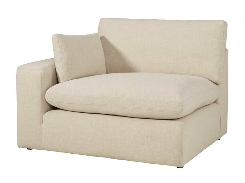 Elyza Linen Modular Sectional Units Create your own Style - Ornate Home