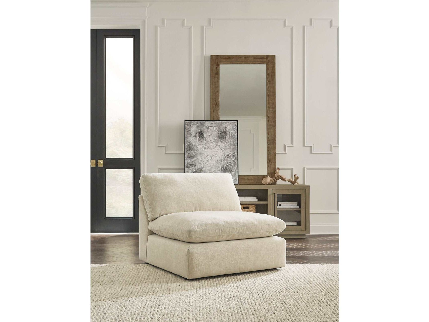 Elyza Linen Modular Sectional Units Create your own Style - Ornate Home