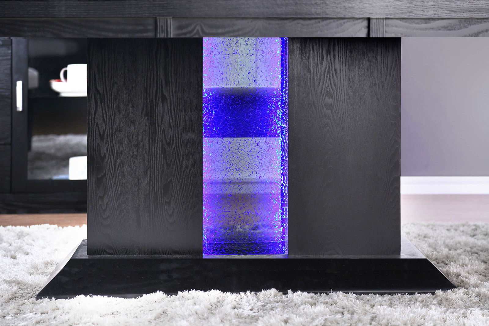 Evangeline Black & Beige Dining Table - Ornate Home