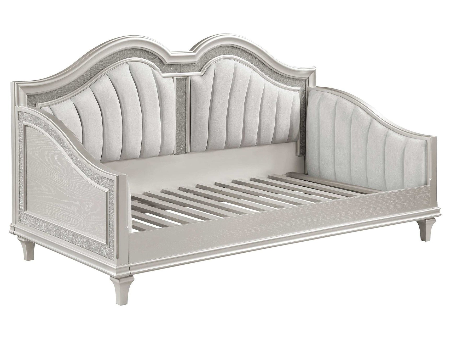 Evangeline Ivory / Silver Oak Twin Daybed - Ornate Home