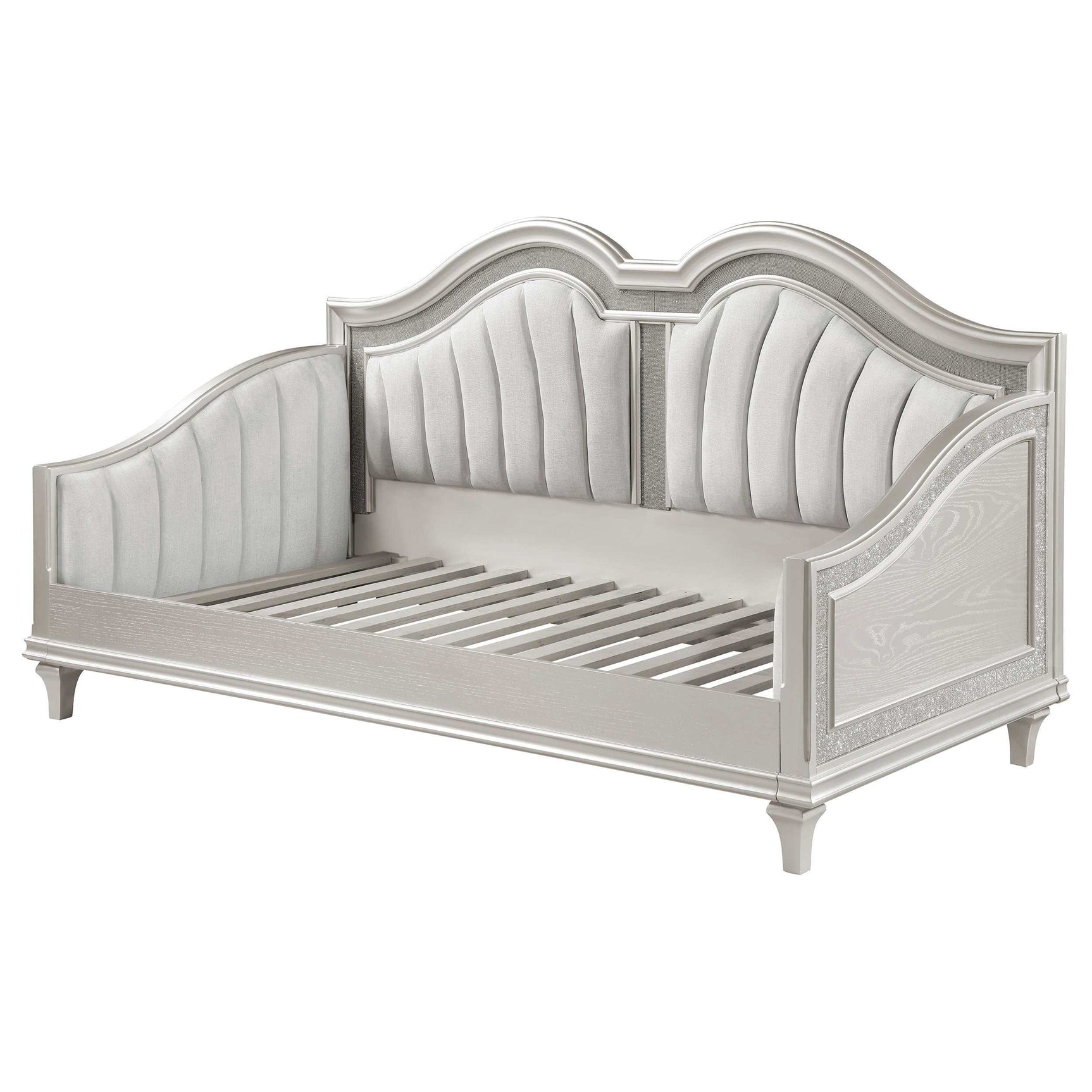 Evangeline Ivory / Silver Oak Twin Daybed - Ornate Home