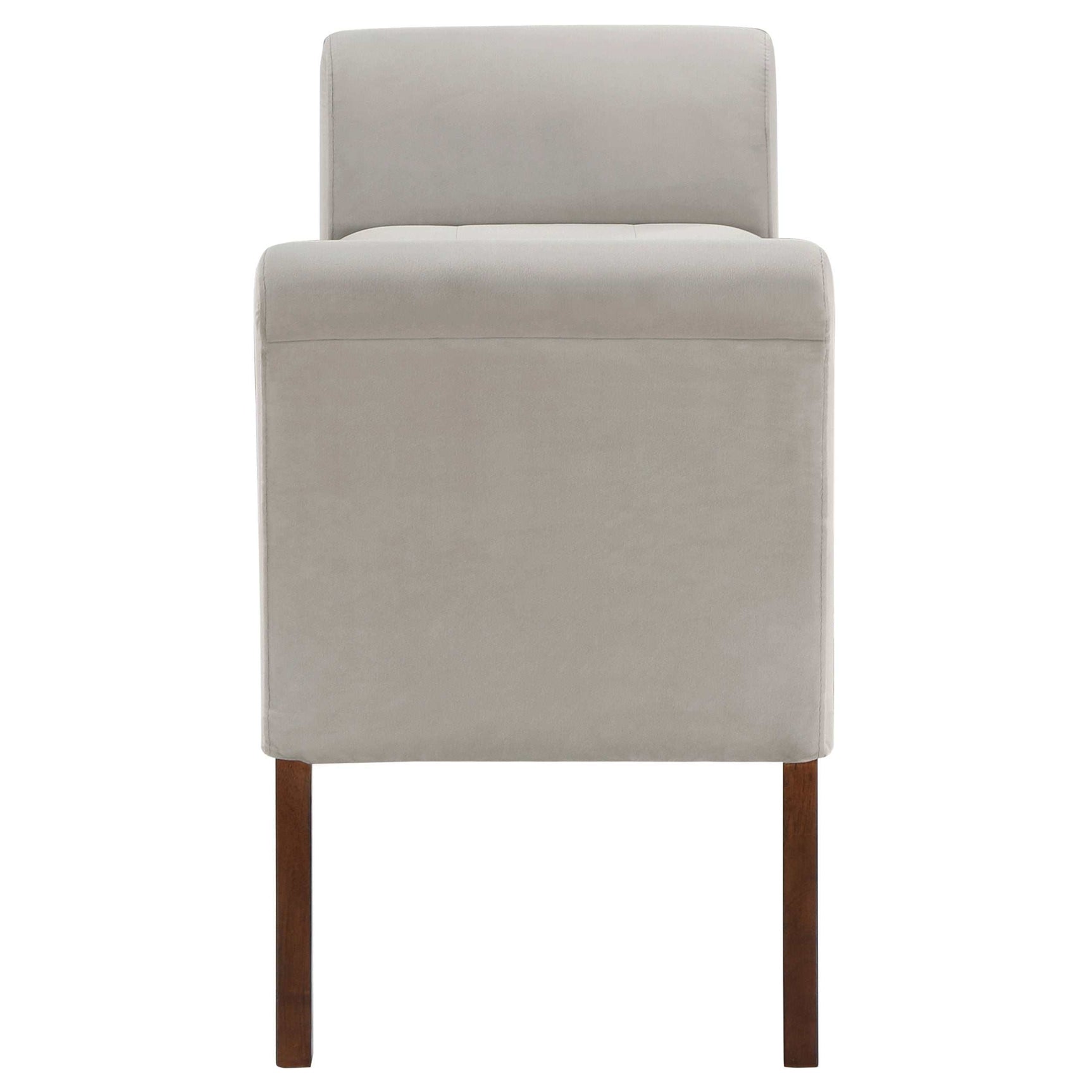 Farrah Beige / Brown Storage Bench - Ornate Home