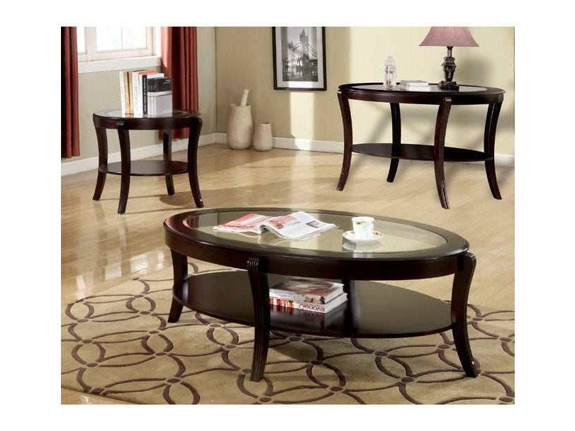 Finley Espresso End Table - Ornate Home