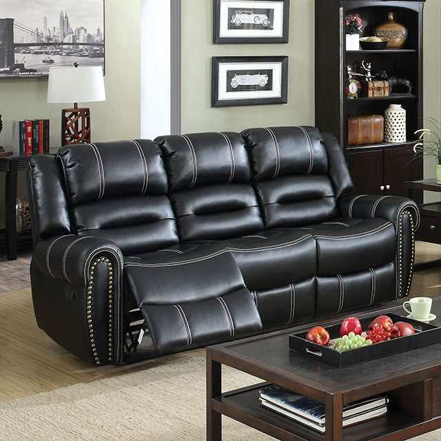 Frederick Black Sofa - Ornate Home