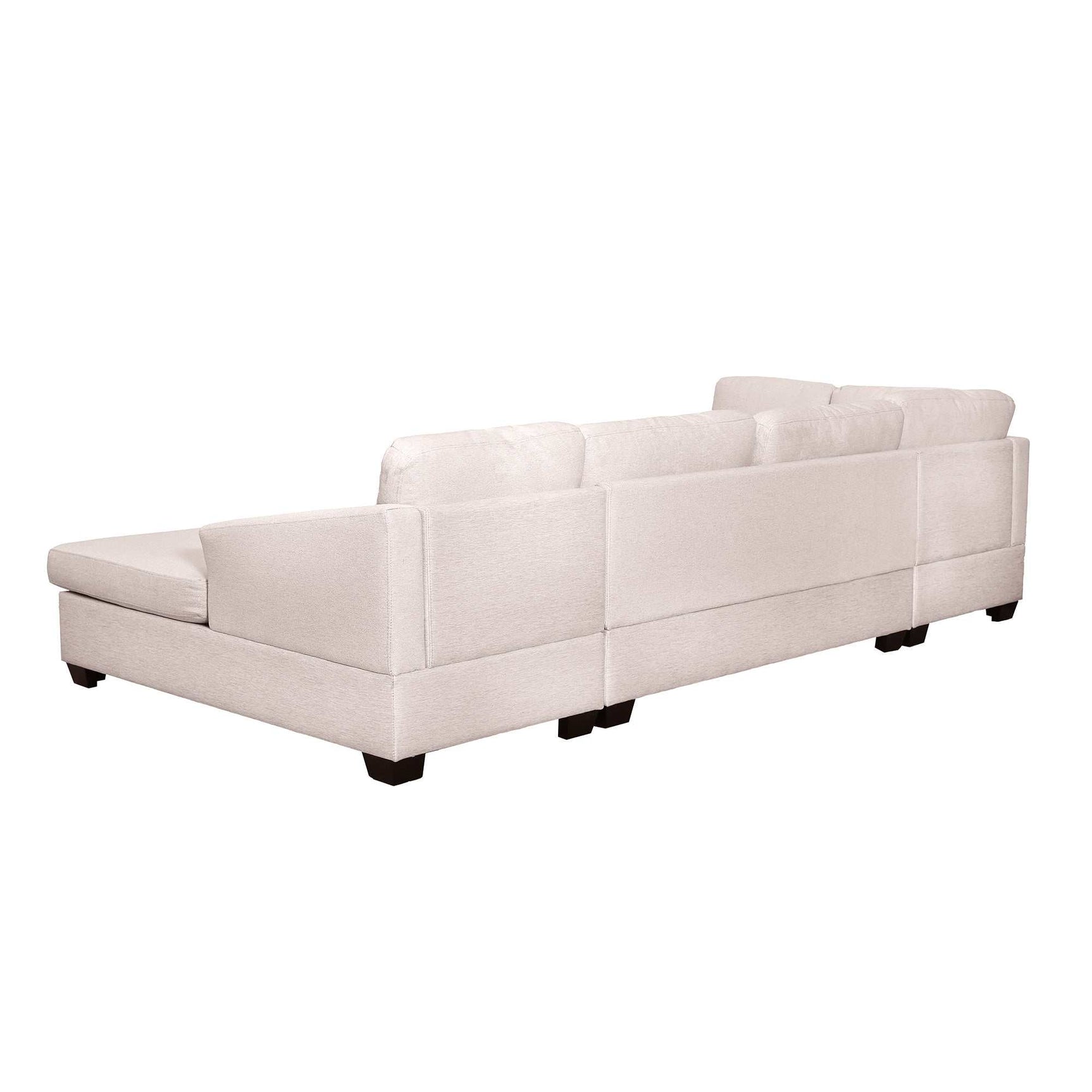 Fremont Modern Sectional Sofa Beige - Ornate Home