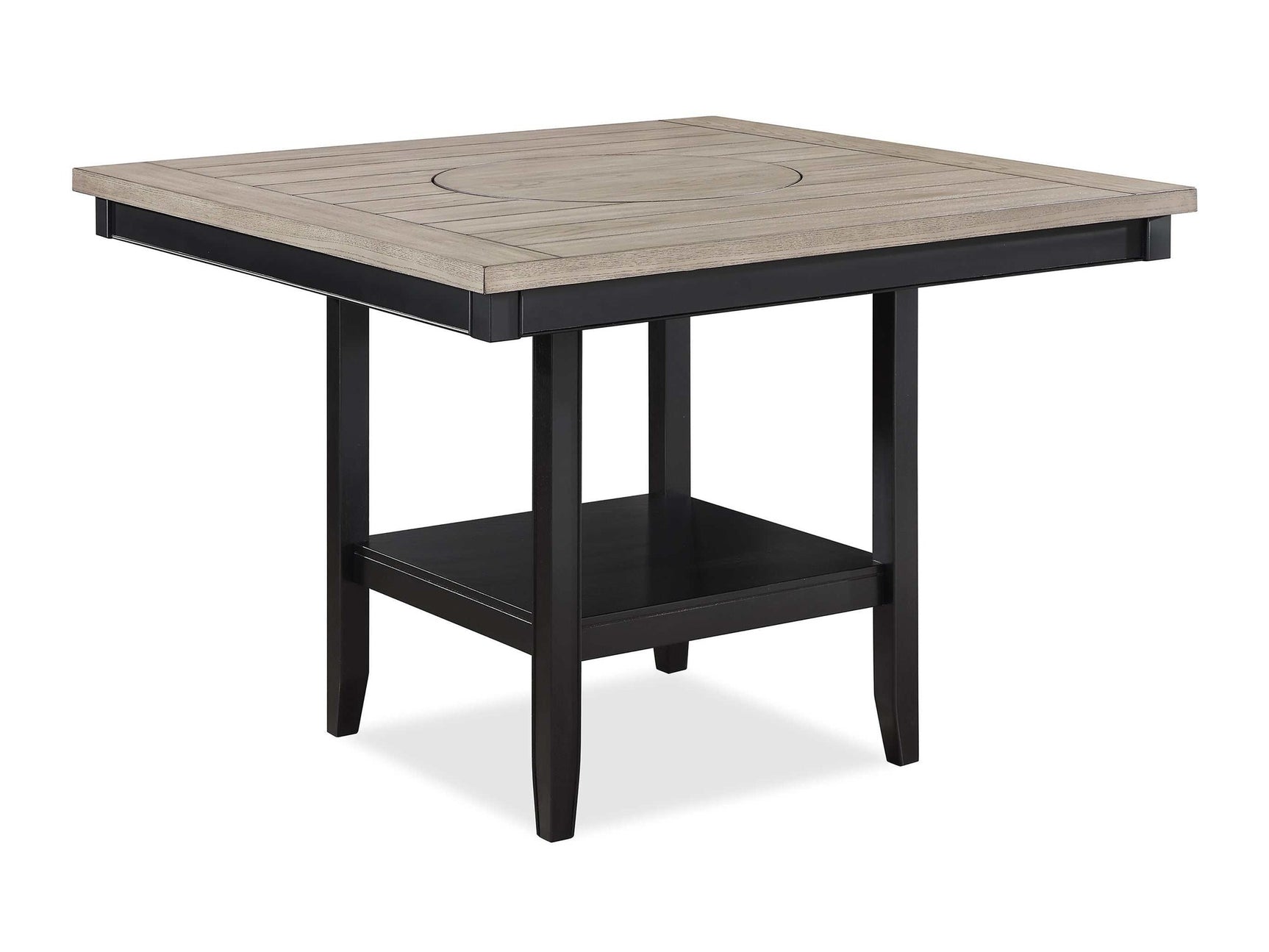 Fulton Charcoal/Light Gray Counter Hight Table - Ornate Home