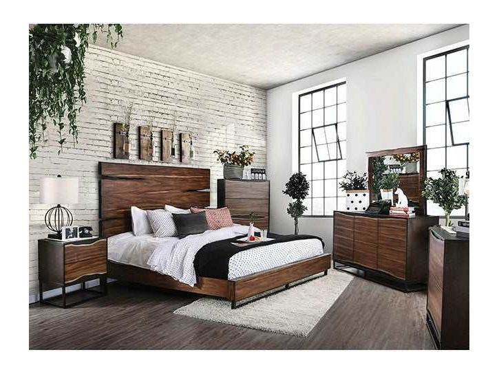 Fulton Dark Oak/Dark Walnut Chest - Ornate Home