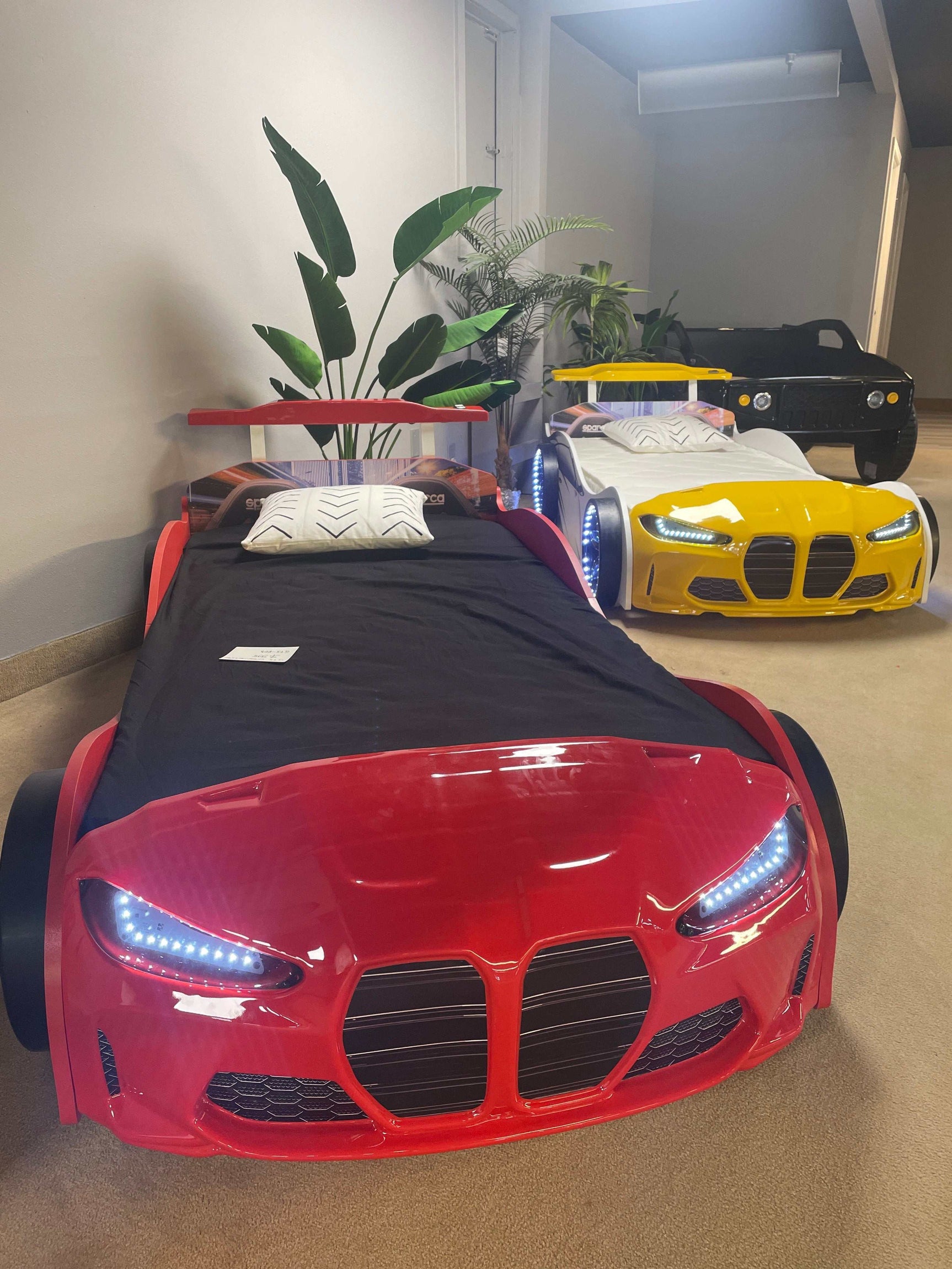 GTX Carbed Yellow Kid Bed / Mattress Included - Ornate Home