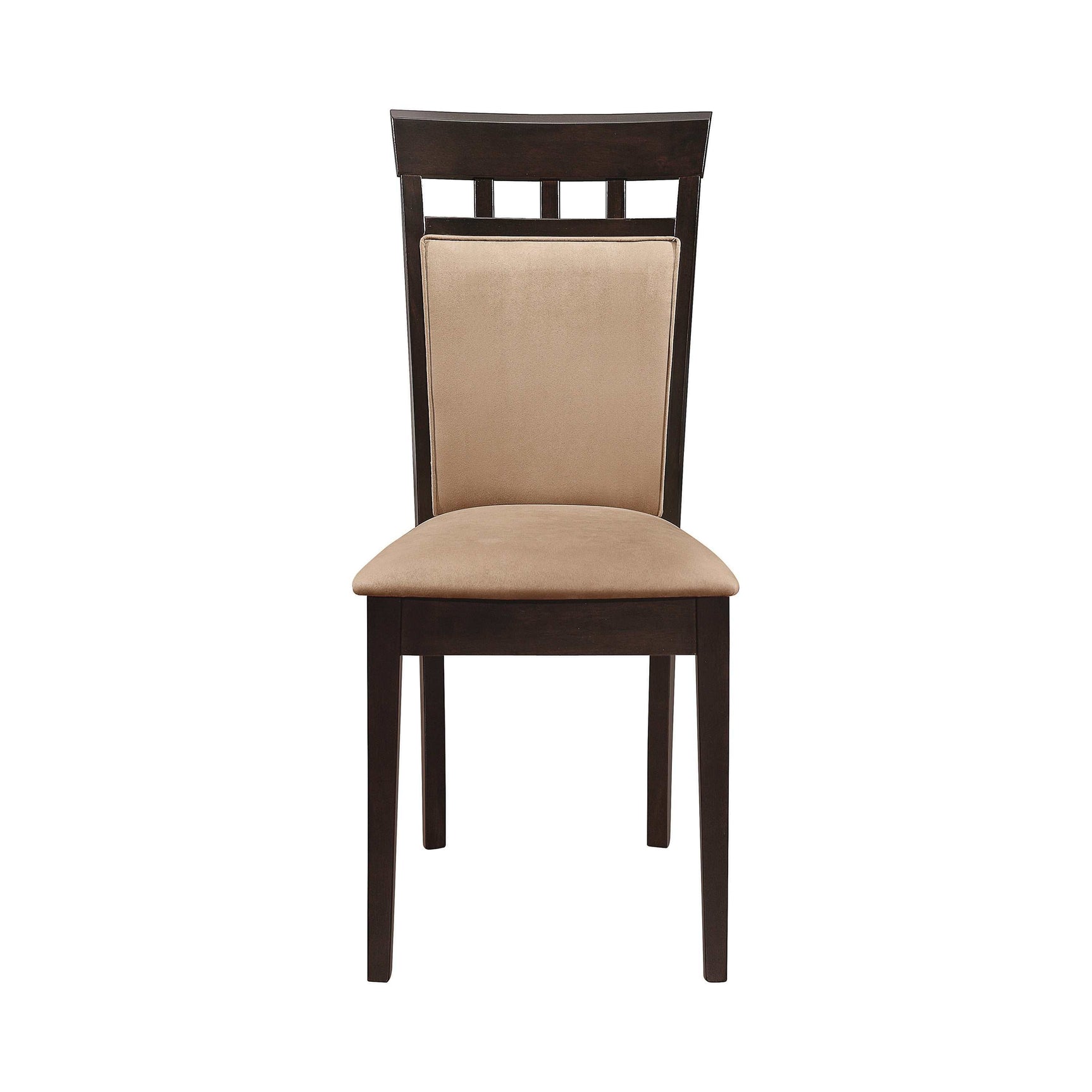 Gabriel Cappuccino & Tan Side Chairs (Set of 2) - Ornate Home