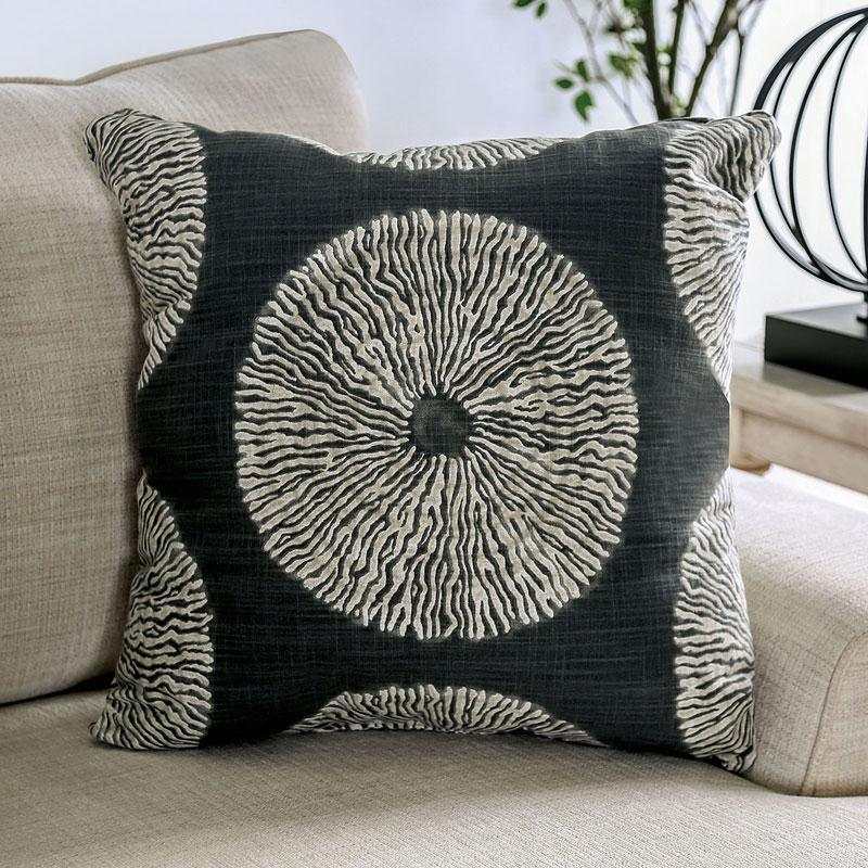 Germaine Ivory Stationary Sofa & Loveseat 2pc - Ornate Home