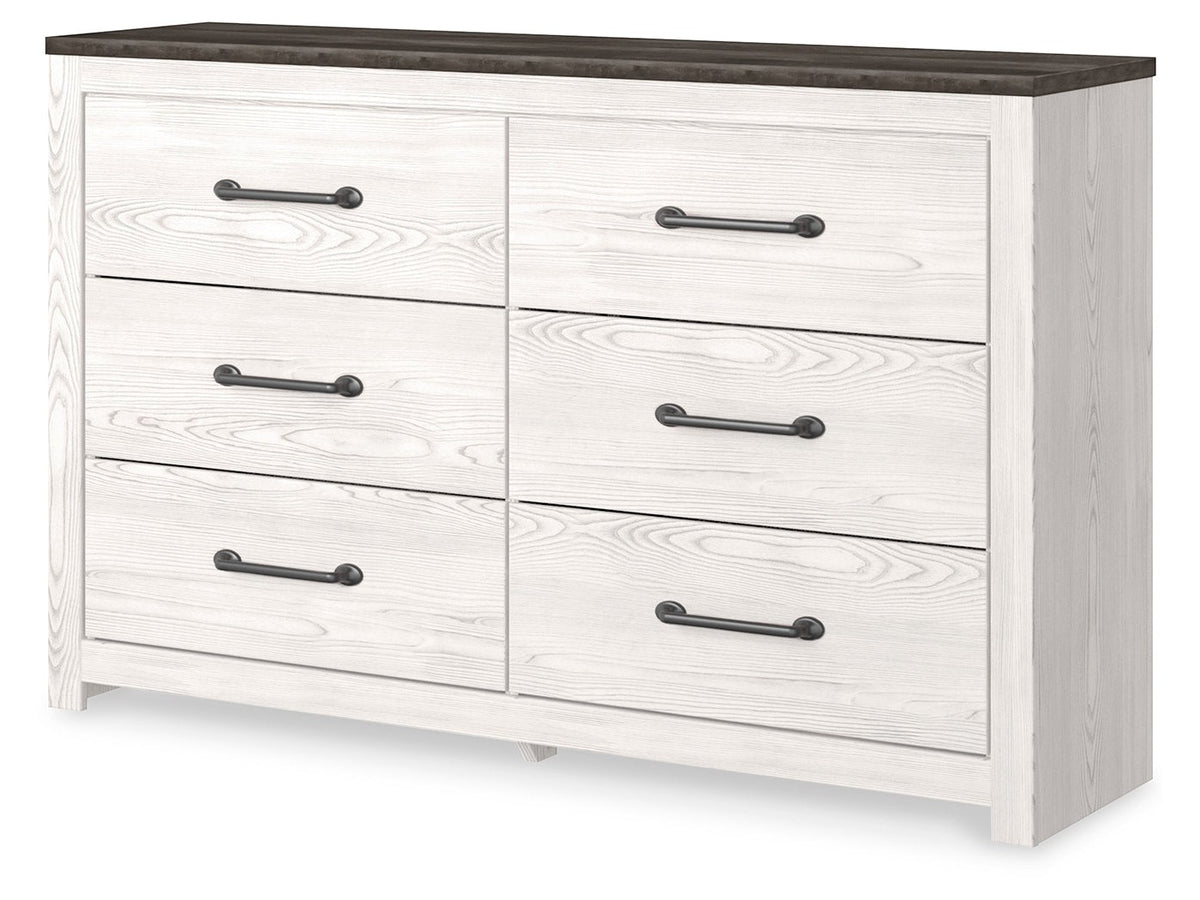 Ashley Furniture Gerridan White & Gray Dresser