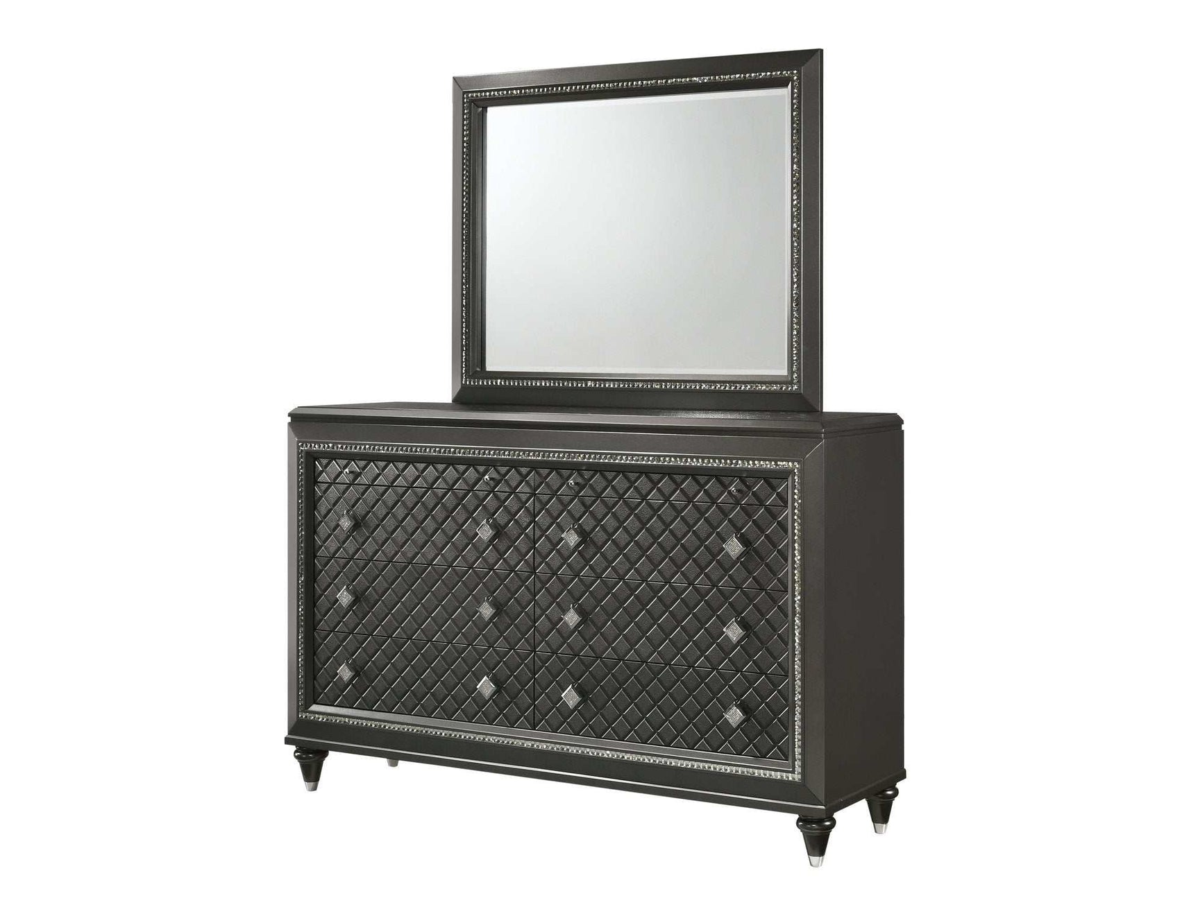 Giovani Dark Gray Dresser - Ornate Home