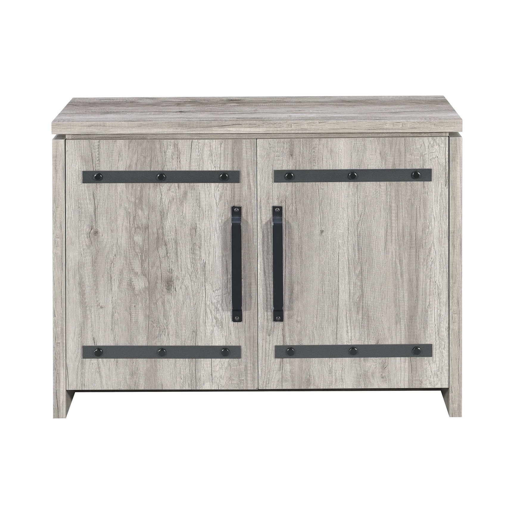 Gracie Grey Driftwood Accent Cabinet - Ornate Home