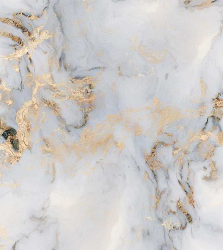 Granite Tempered Glass w / Foil Wall Art - Ornate Home