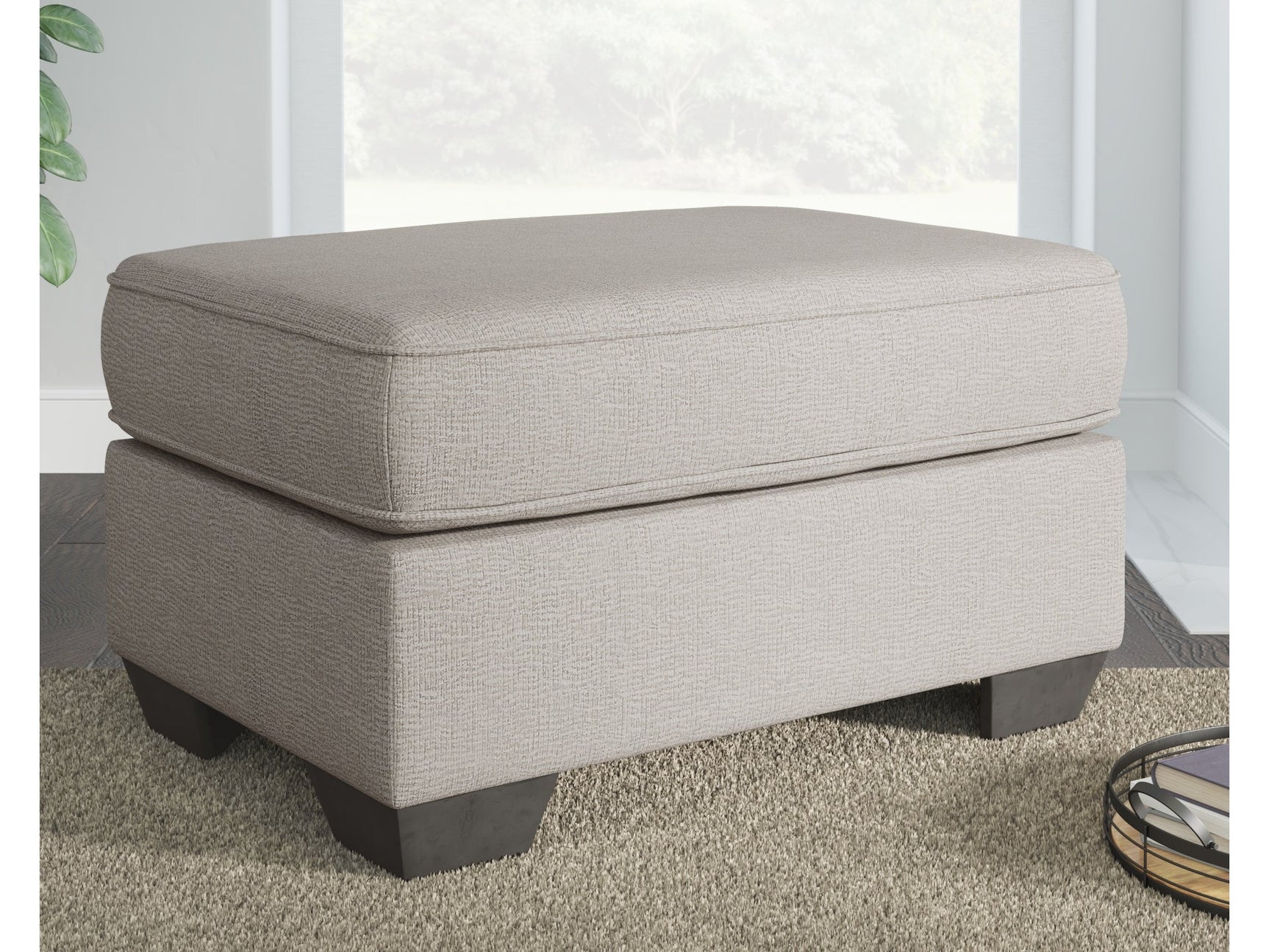 Greaves Stone Ottoman - Ornate Home