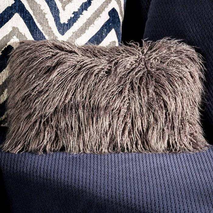 Griswold Navy L Shape Sectional Sofa - Ornate Home