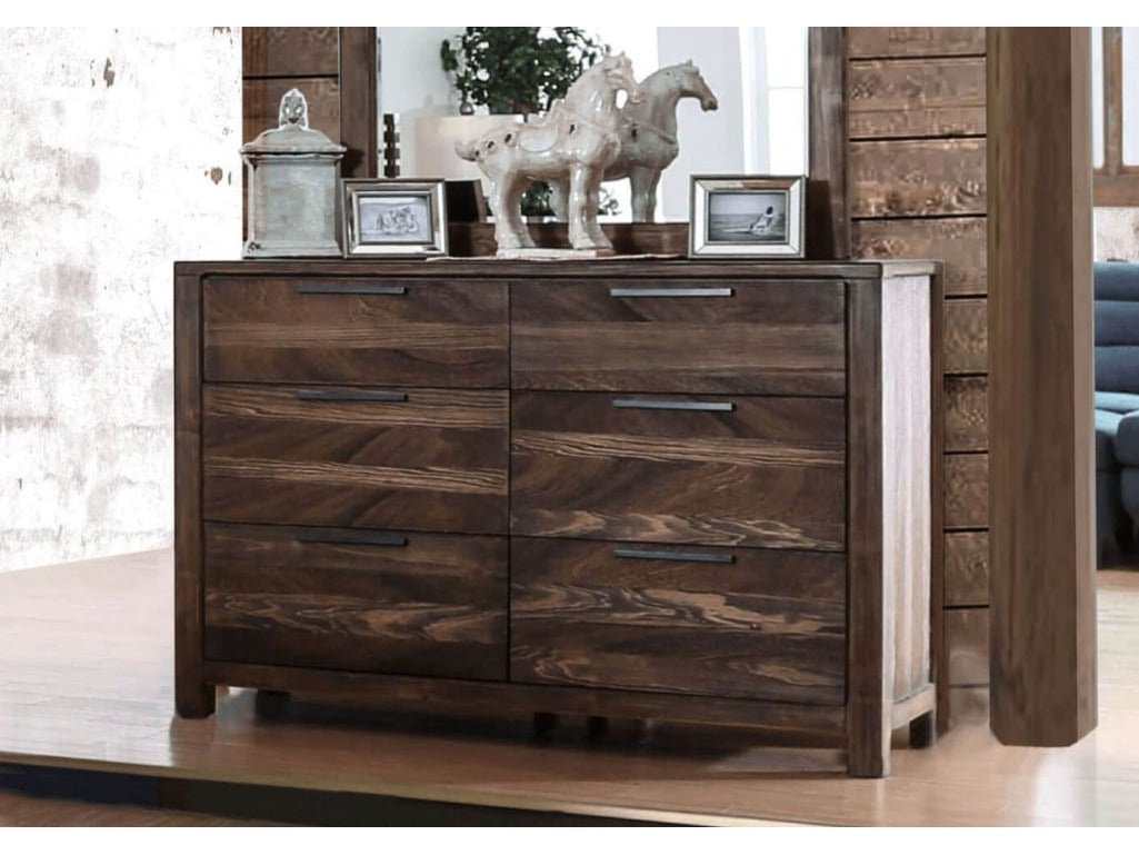 Hankinson Rustic Natural Tone Dresser - Ornate Home