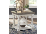 Havalance Gray & White End Table - Ornate Home