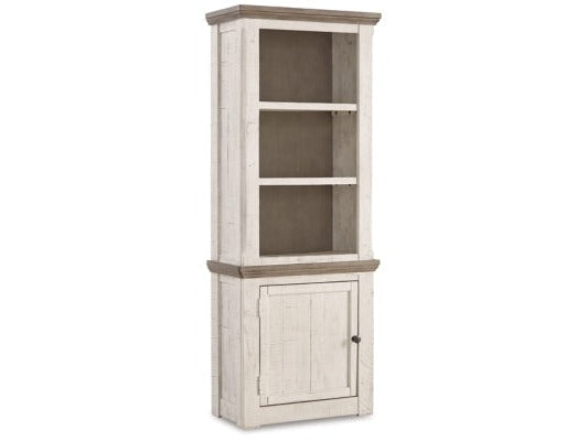 Havalance Weathered Gray & Vintage White Entertainment Center Units - Ornate Home