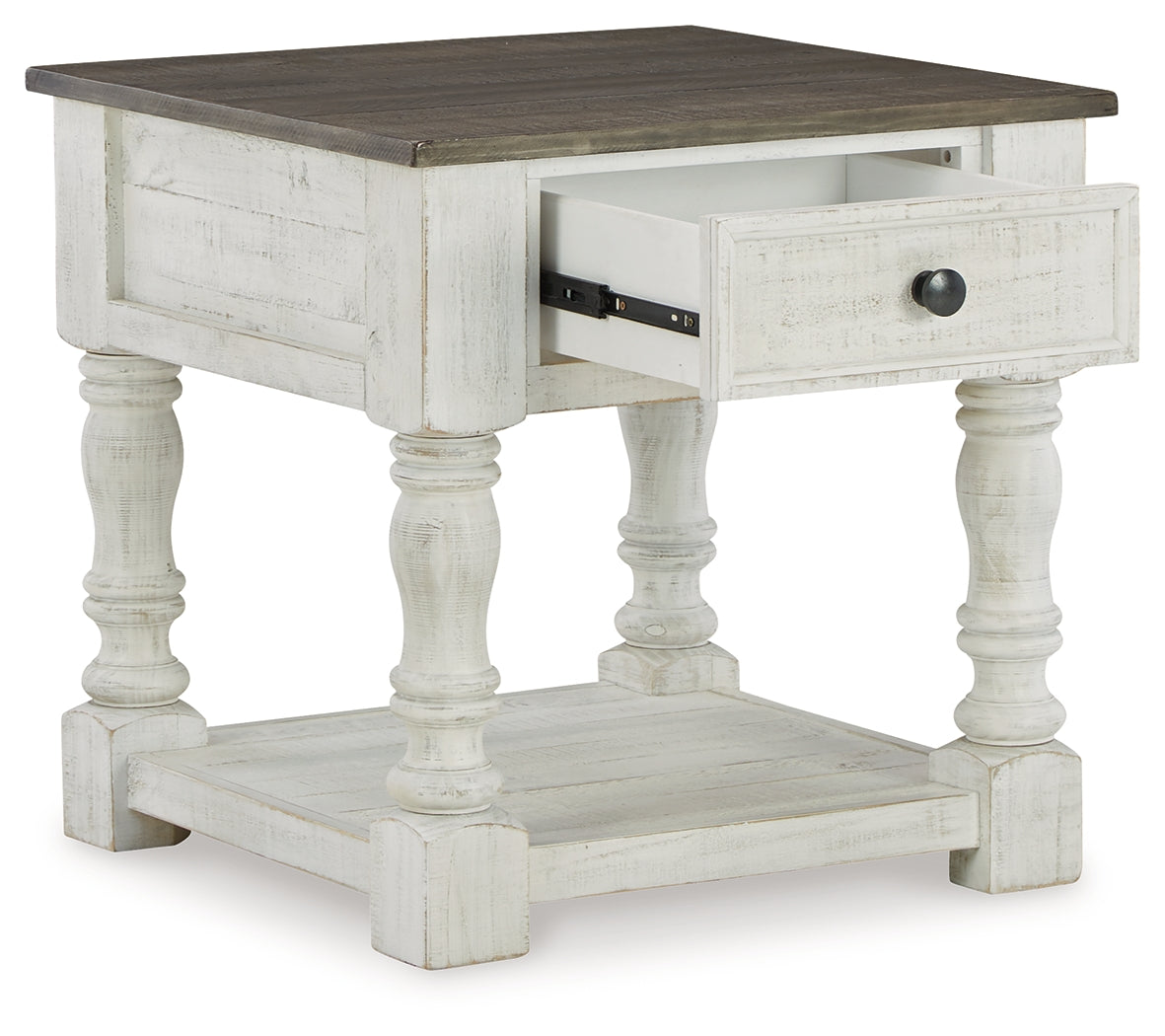 Havalance White/Gray End Table - Ornate Home