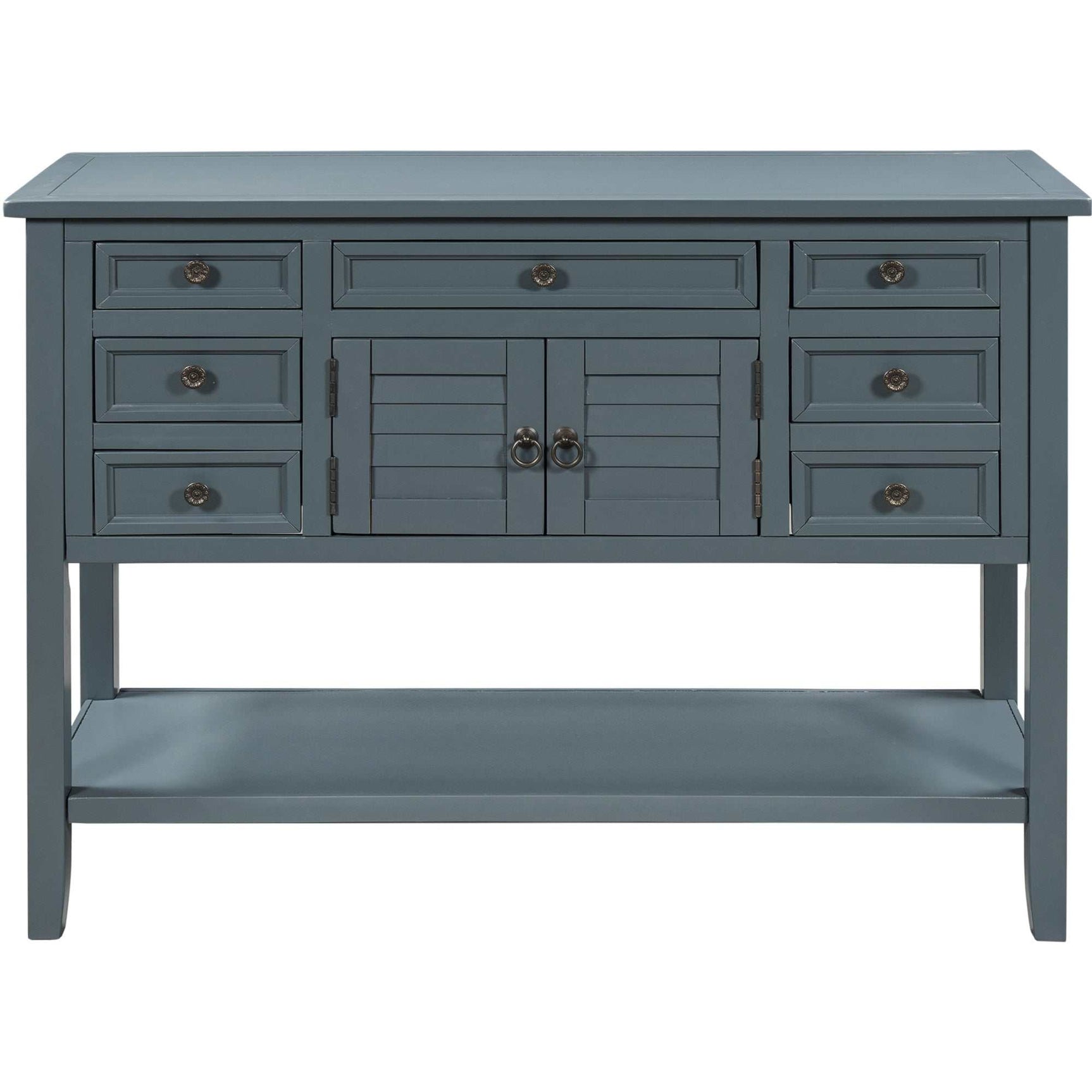 Havasu Modern Console Table Blue - Ornate Home