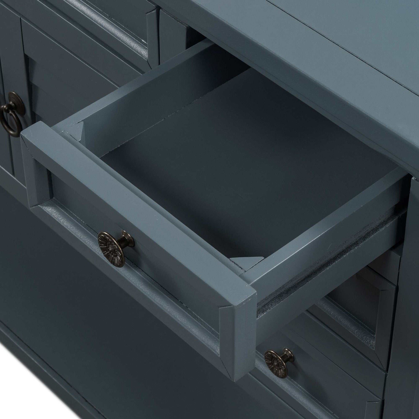 Havasu Modern Console Table Blue - Ornate Home