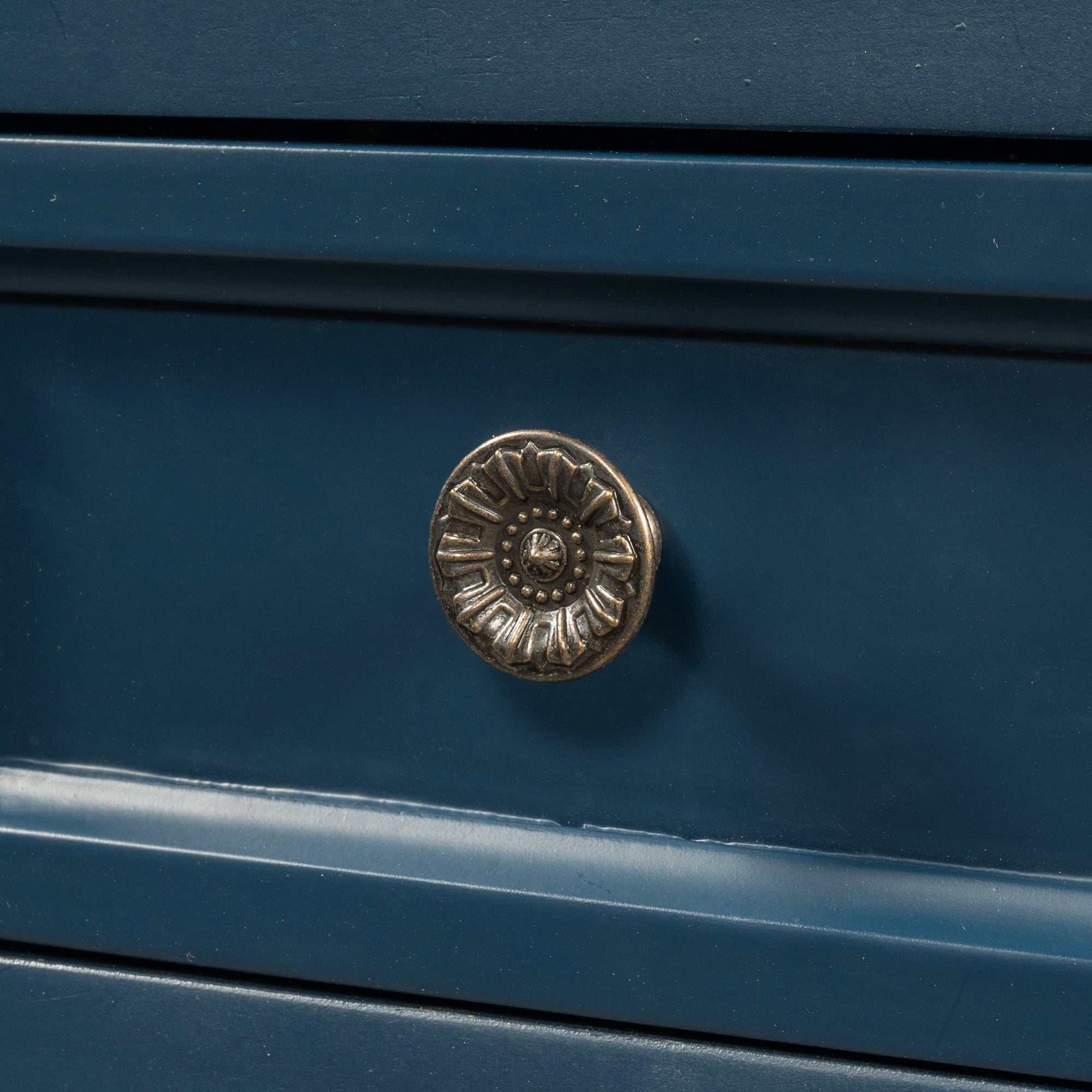 Havasu Modern Console Table Navy Blue - Ornate Home