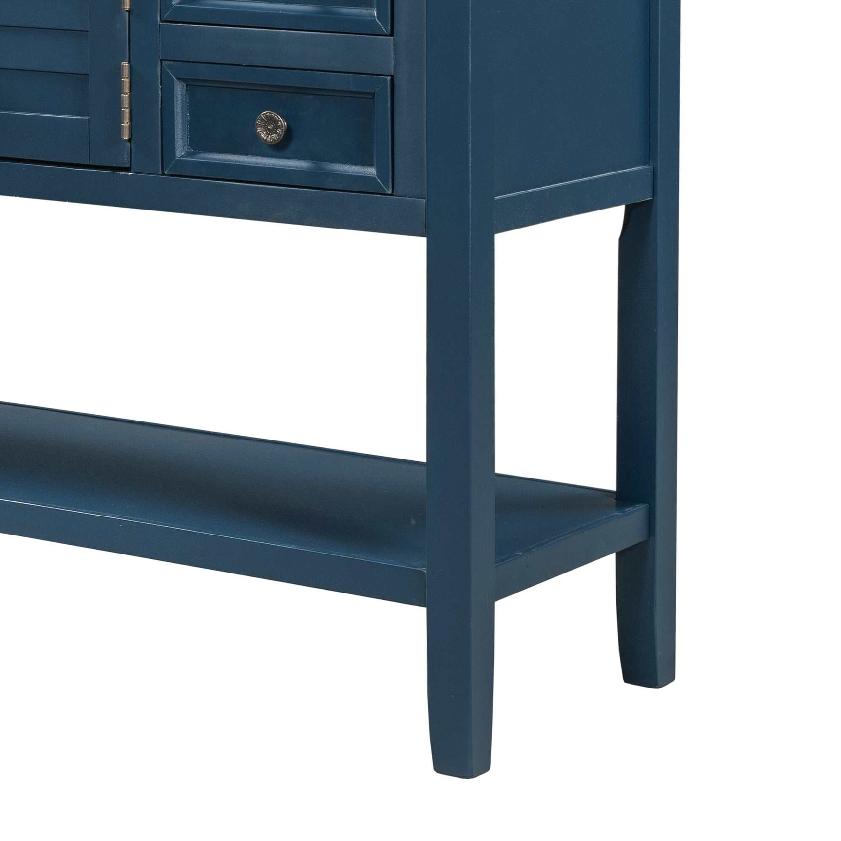 Havasu Modern Console Table Navy Blue - Ornate Home