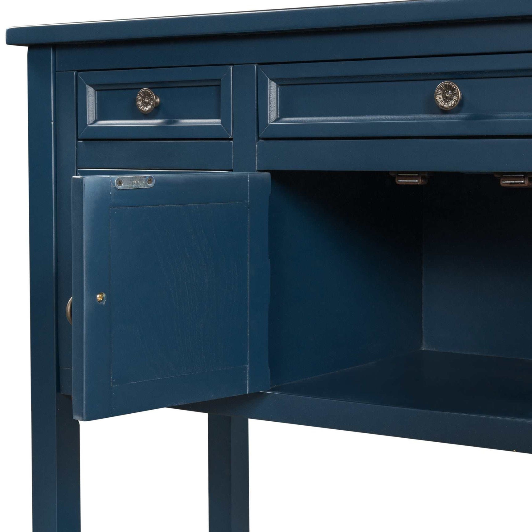 Havasu Modern Console Table Navy Blue - Ornate Home