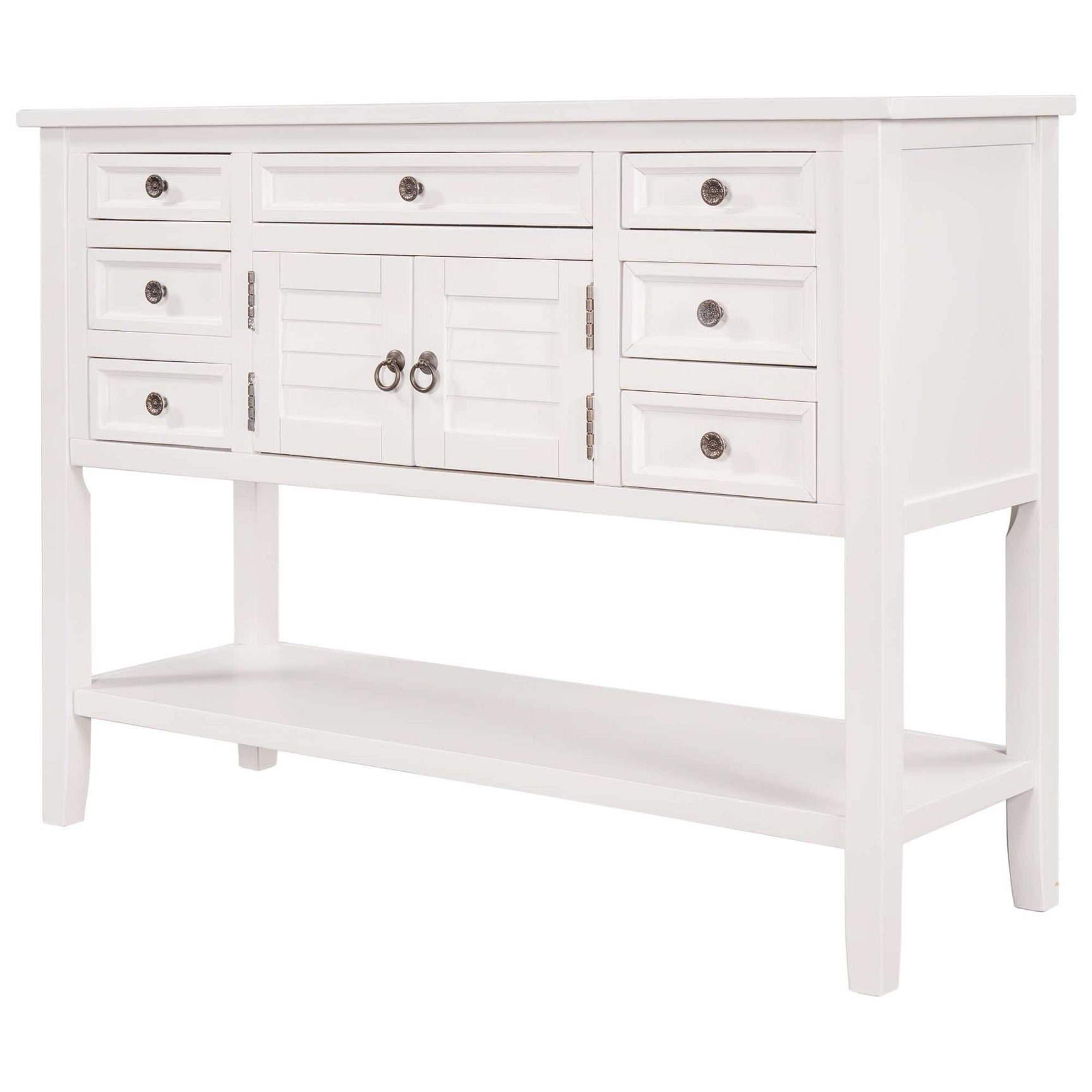 Havasu Modern Console Table White - Ornate Home