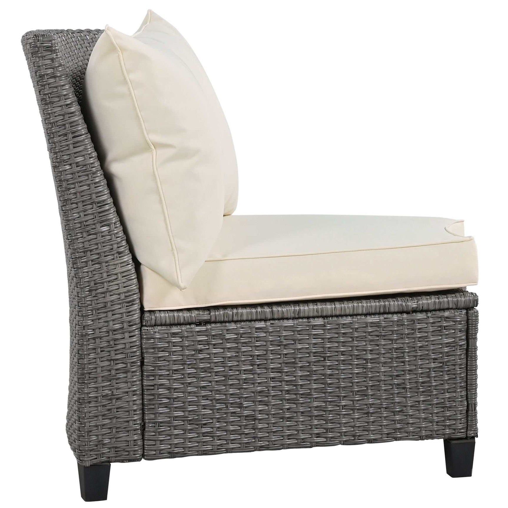 Haven Fan-shaped Rattan Suit Combination - Ornate Home