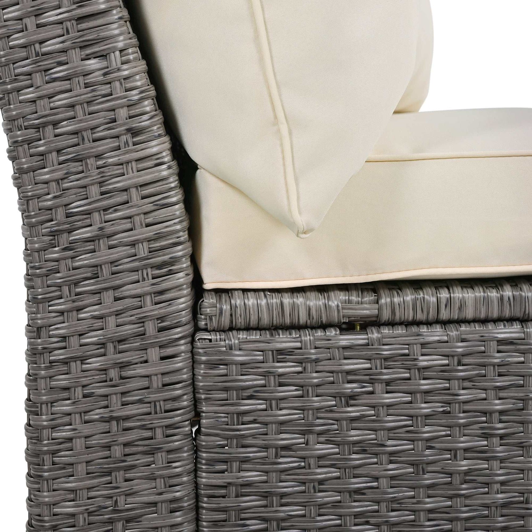 Haven Fan-shaped Rattan Suit Combination - Ornate Home