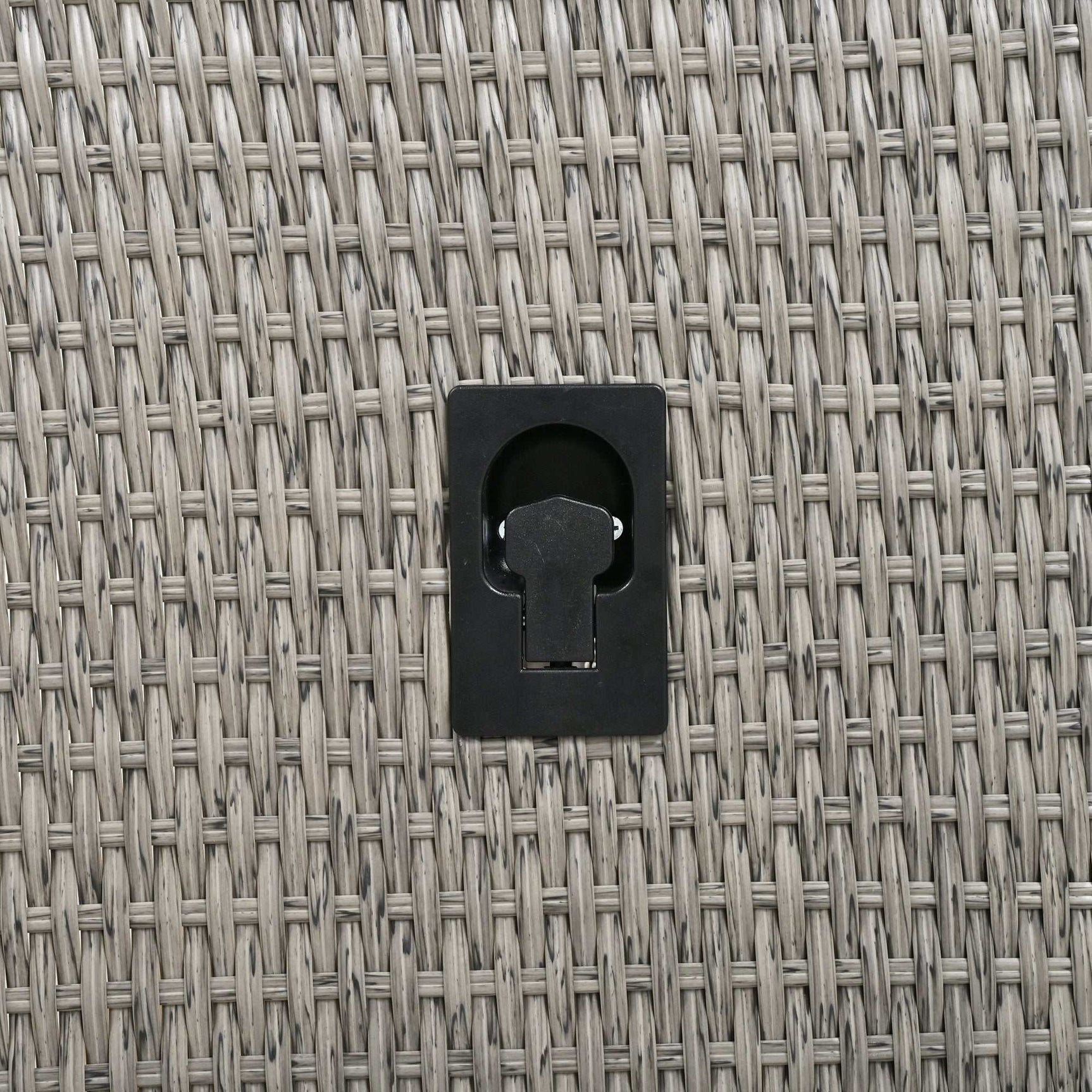 Hawaii Adjustable Outdoor Loveseat with Storage - Ornate Home