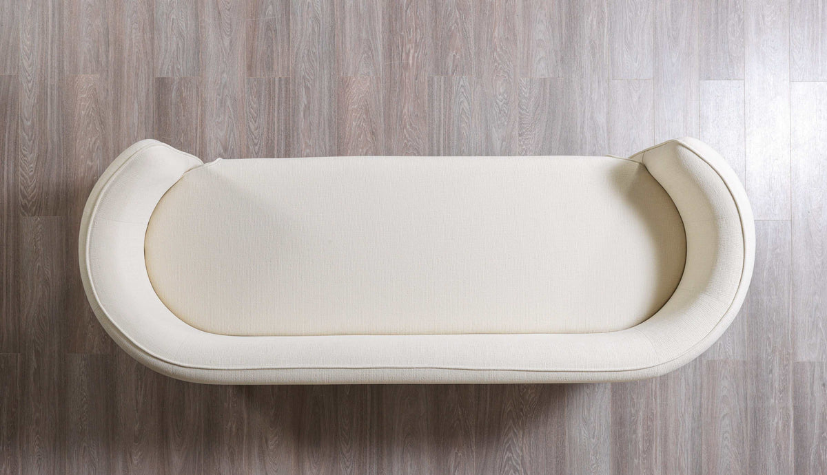Helena Ivory Velvet Sofa & Loveseat - Ornate Home