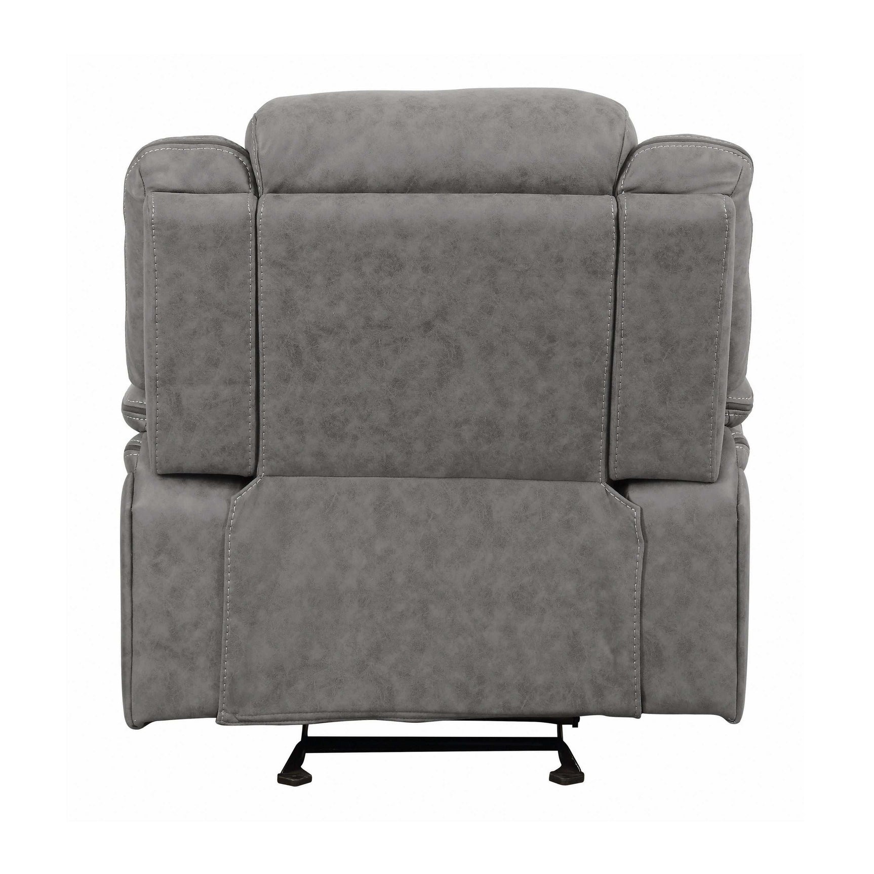 Higgins Grey Glider Recliner - Ornate Home