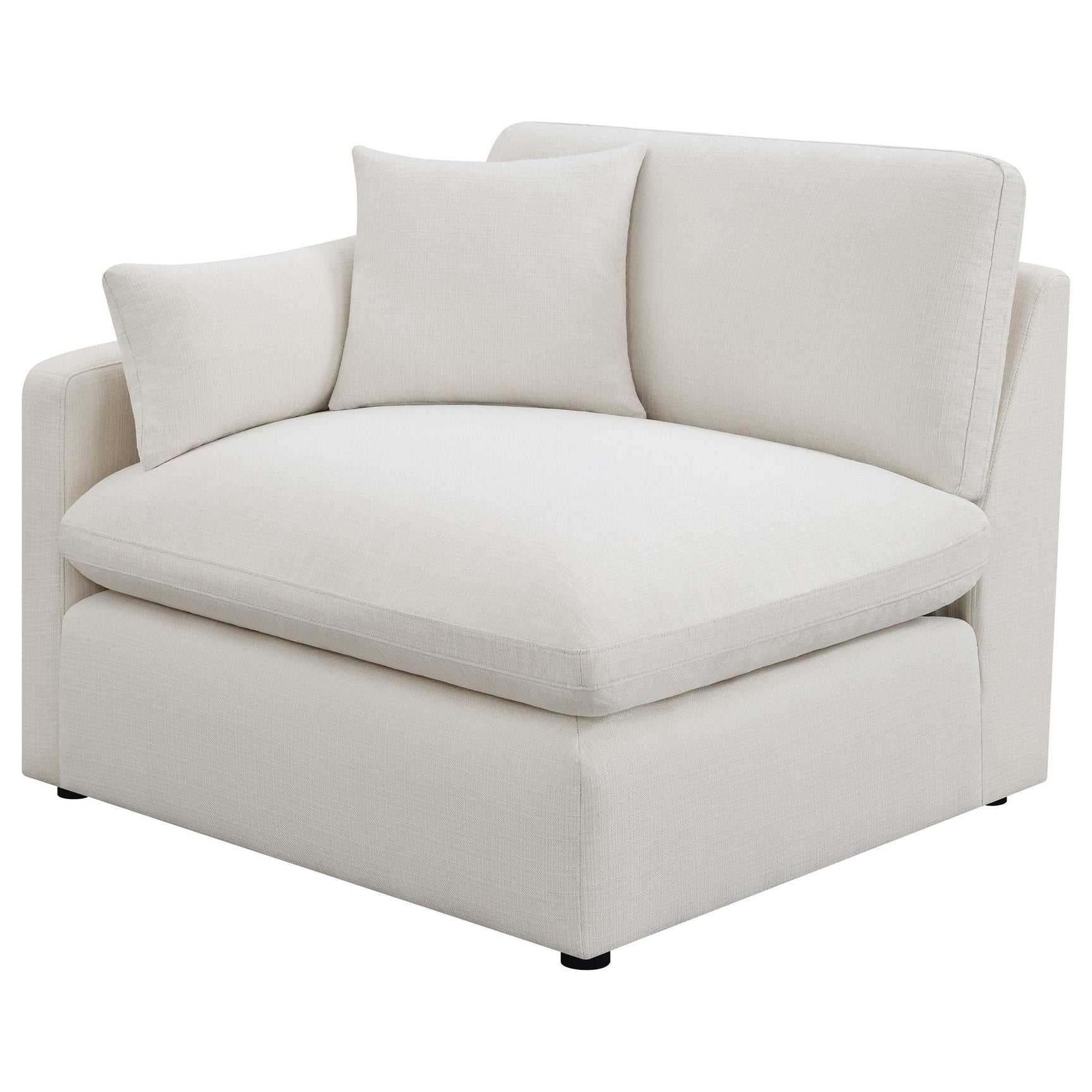 Hobson Ivory 6 Pc Sectional - Ornate Home