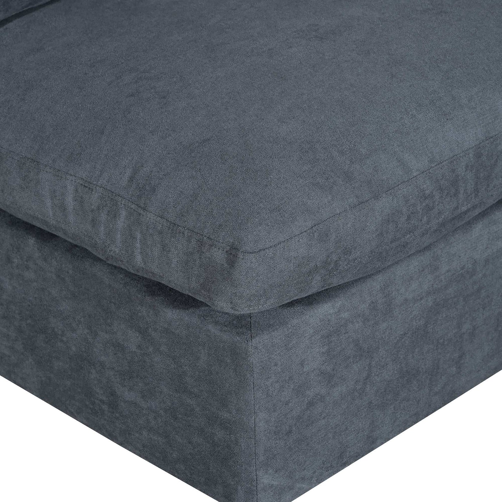 Humboldt Smart Modular Gray Sofa with Features - Ornate Home