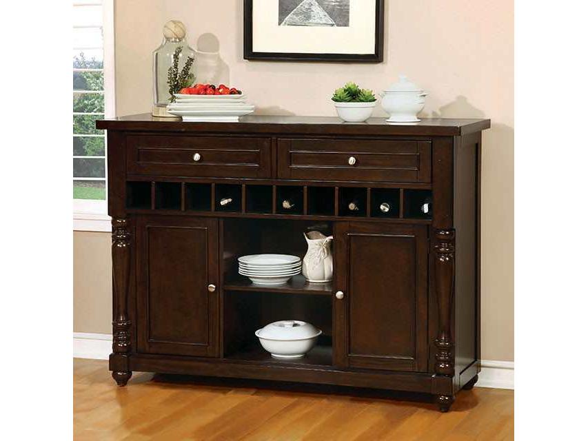 Hurdsfield Antique Cherry Server - Ornate Home