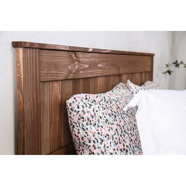 Ila Mahogany Queen Headboard - Ornate Home